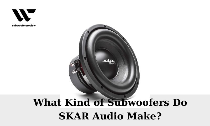 What Kind of Subwoofers Do SKAR Audio Make?