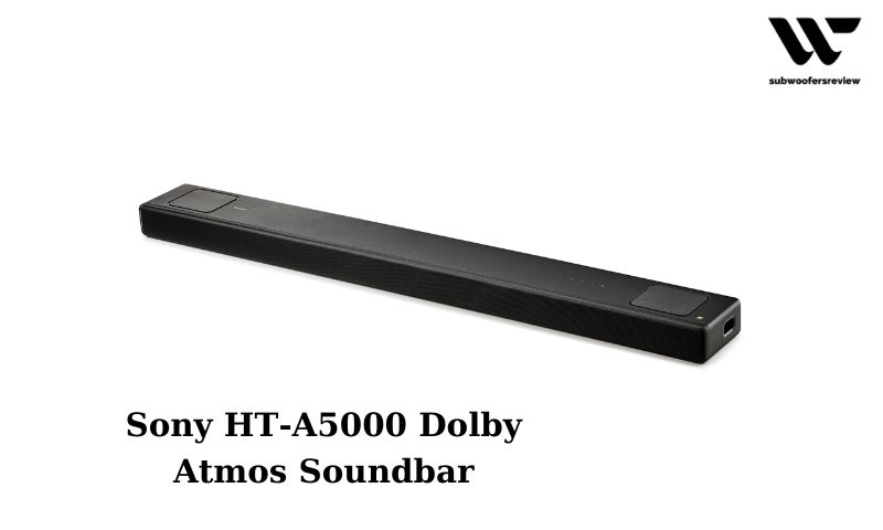 Sony HT-A5000 Dolby Atmos Soundbar
