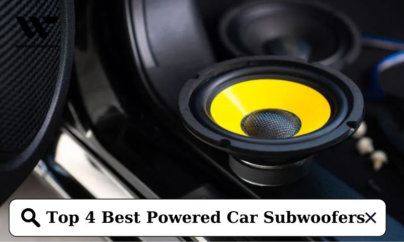 Top 4 Best Powered Car Subwoofers